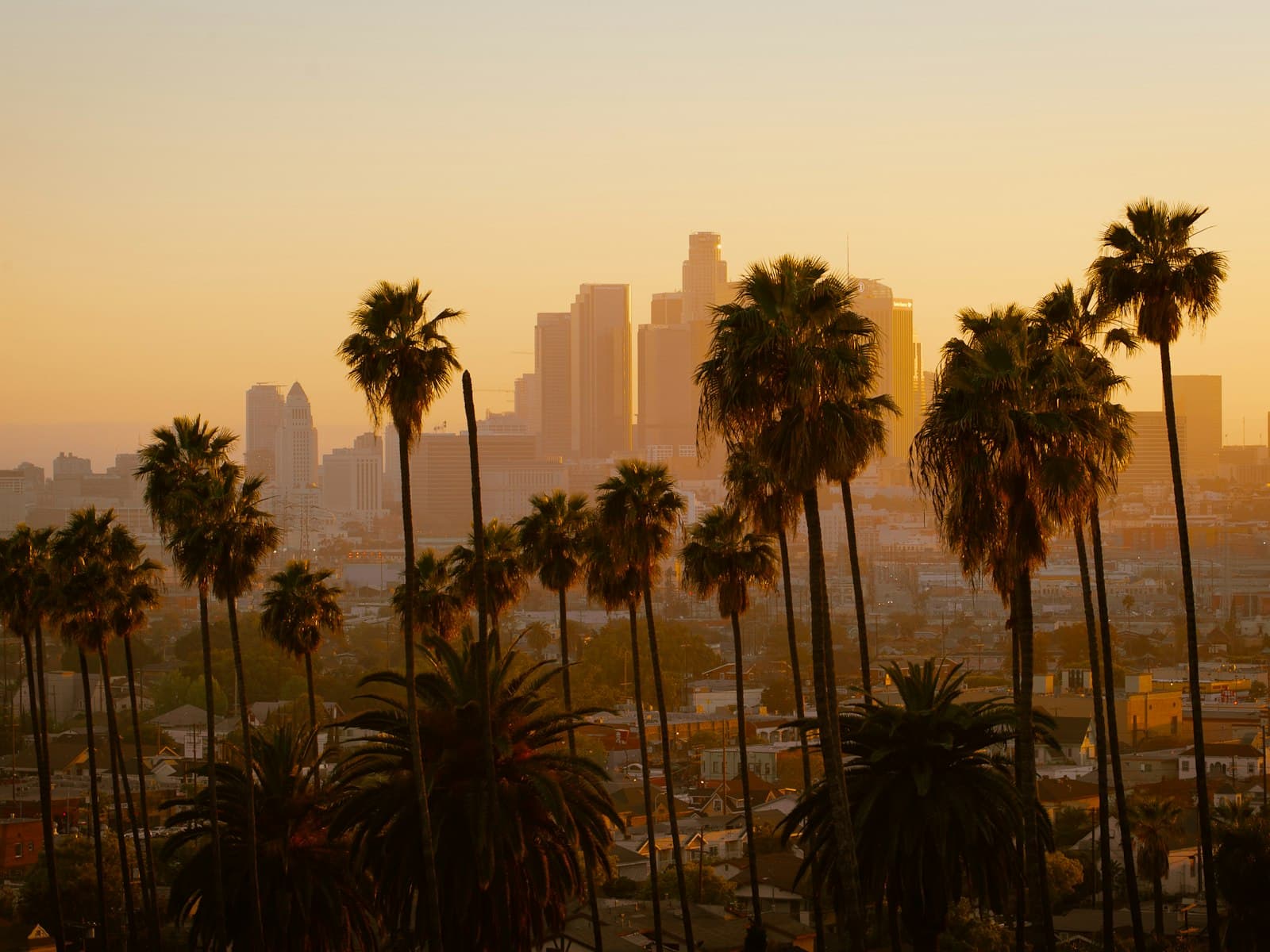 Los Angeles, CA skyline