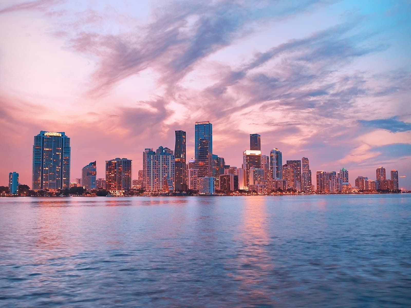 Miami, FL skyline